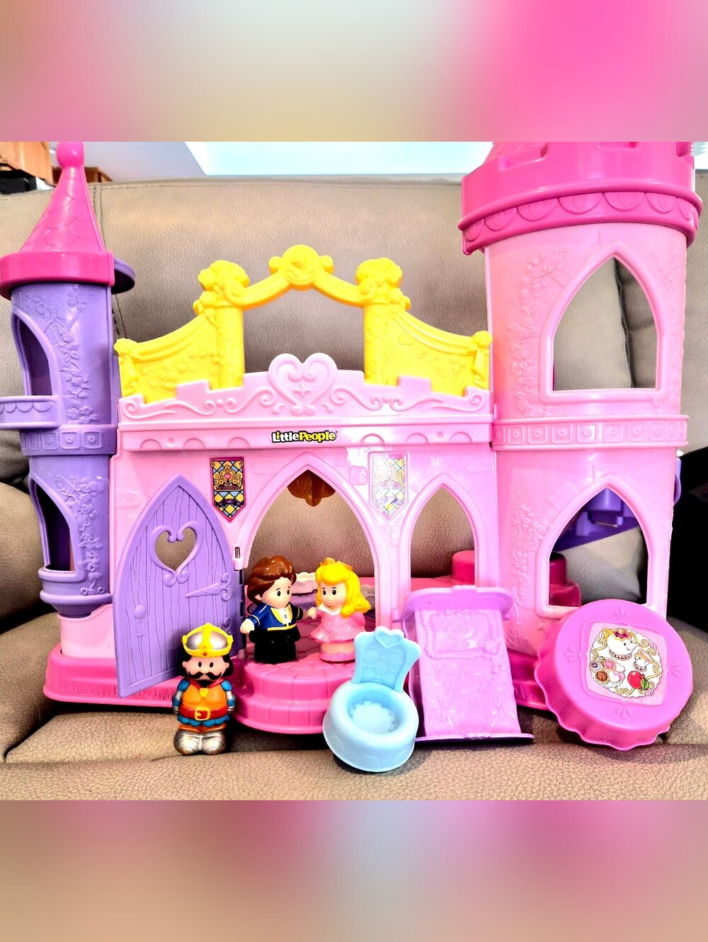 Toy Castle Playschool "Little People" Includes Figures etc.